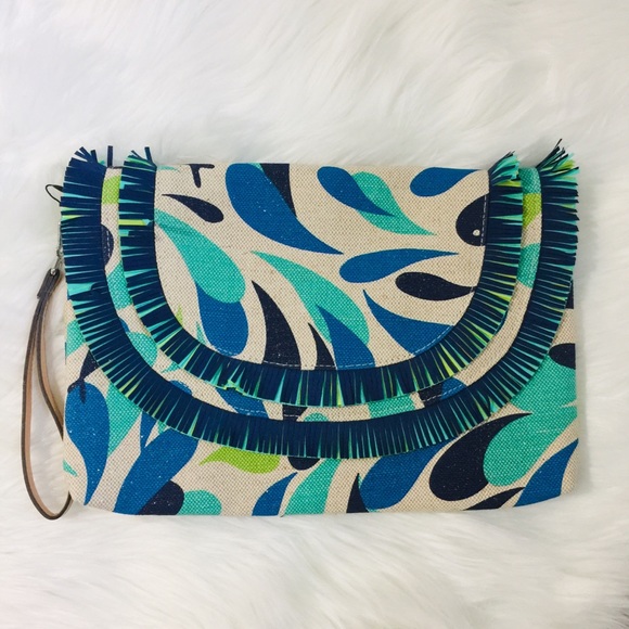 Sale! Vera Bradley fringed wristlet